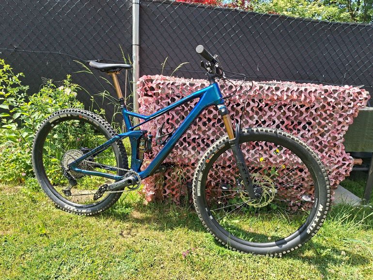 Used CUBE STEREO ONE22 HPC EX 29 2023 2023 Mountainbike, Blue, 29 — image 1 of 4