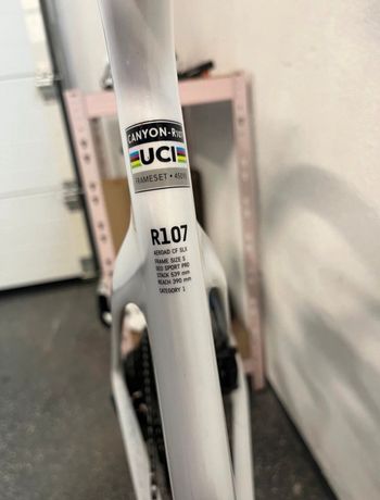 Used Canyon Aeroad CF SLX 7 Di2 C46 2025 2025 Road & Gravel, White — image 5 of 5