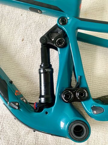 Used Pivot Mach 4 SL Frame 2021 Frameset 2021 Mountainbike, Green, 29 — image 6 of 13