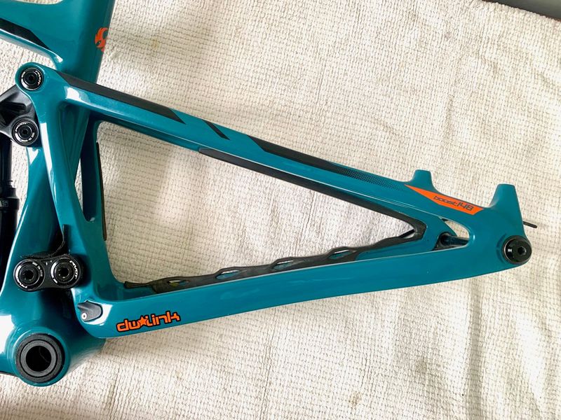 Used Pivot Mach 4 SL Frame 2021 Frameset 2021 Mountainbike, Green, 29 — image 7 of 13