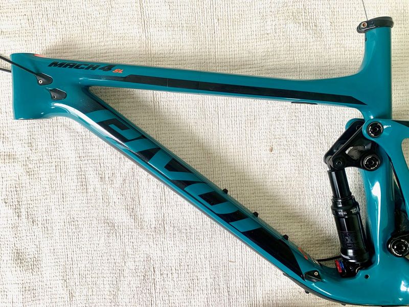 Used Pivot Mach 4 SL Frame 2021 Frameset 2021 Mountainbike, Green, 29 — image 8 of 13