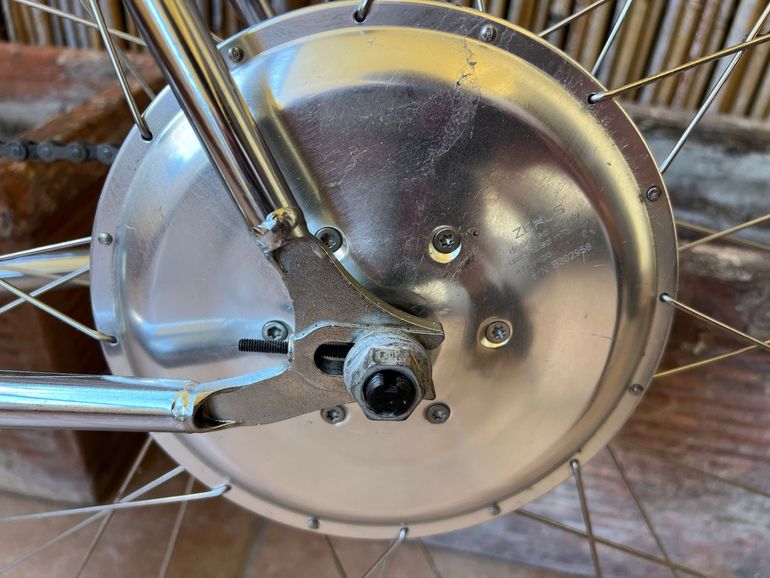 Used Bici vintage acciaio Jitensha  motore all in one Bici vintage acciaio Jitensha  motore all in one Custom Urban, Light Gray — image 3 of 6