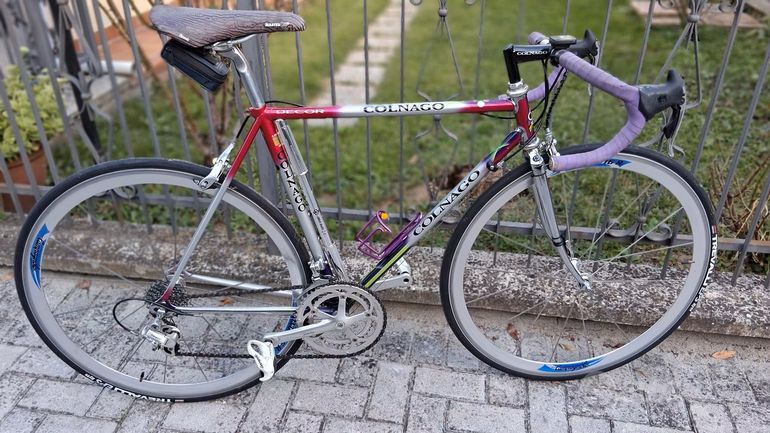 Used Colnago DECOR ANNI 90 1990 Road & Gravel, Purple — image 2 of 5