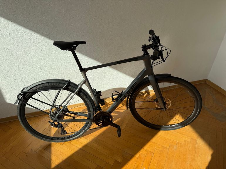 Used CUBE NULANE C:62 SLT 2023 2023 Road & Gravel, Light Gray — image 1 of 11