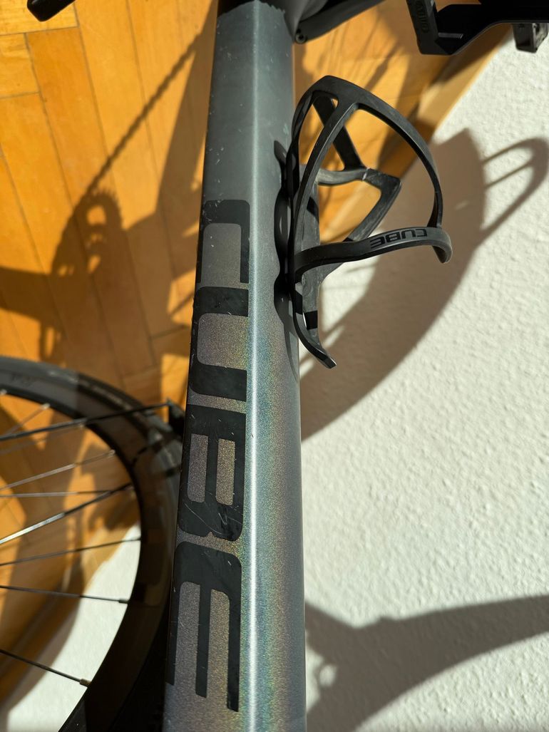 Used CUBE NULANE C:62 SLT 2023 2023 Road & Gravel, Light Gray — image 9 of 11
