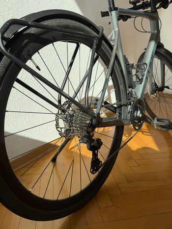 Used CUBE NULANE C:62 SLT 2023 2023 Road & Gravel, Light Gray — image 3 of 11