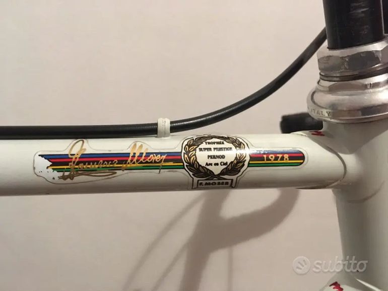 Used Francesco Moser Francesco Moser Custom Campagnolo Super Record 1978 Road & Gravel, White — image 3 of 6
