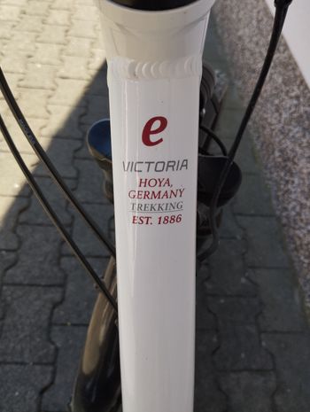 Used Victoria Victoria E-Trekking 5.5 SE 2015 Urban, White — image 4 of 8