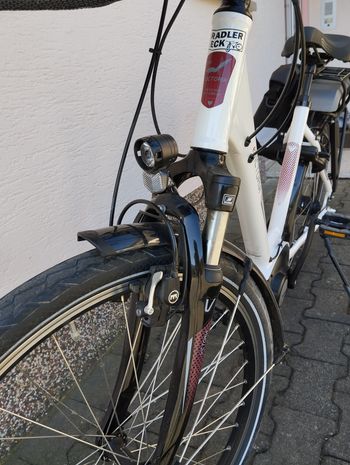 Used Victoria Victoria E-Trekking 5.5 SE 2015 Urban, White — image 2 of 8