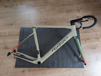 Used Wilier RAVE SLR SRAM FORCE AXS 2x12 WIDE 2022 Frameset 2022 Road & Gravel, Orange — image 9 of 11