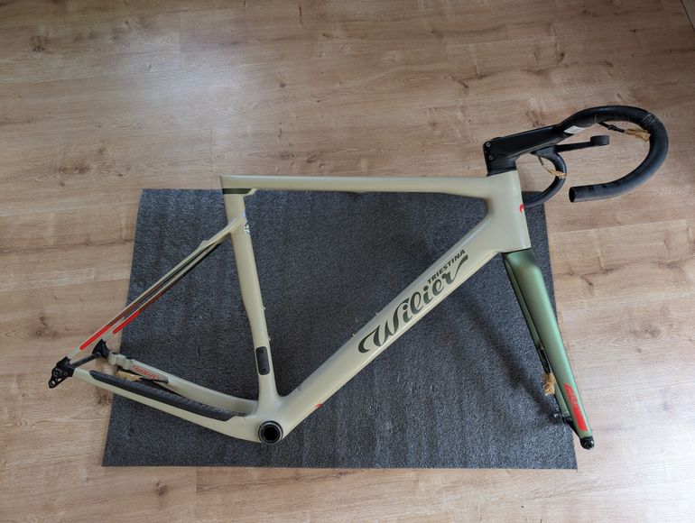 Used Wilier RAVE SLR SRAM FORCE AXS 2x12 WIDE 2022 Frameset 2022 Road & Gravel, Orange — image 9 of 11