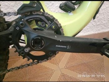 Used Specialized Stumpjumper FSR Comp Carbon 650b 2017 2017 Mountainbike, Grün, 27.5 — image 4 of 5