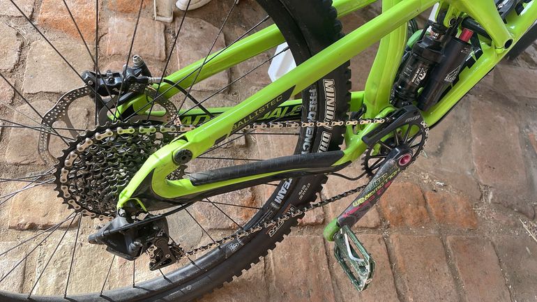 Used Cannondale Jekyll Carbon 1 2017 2017 Mountainbike, Grün, 27.5 — image 7 of 8