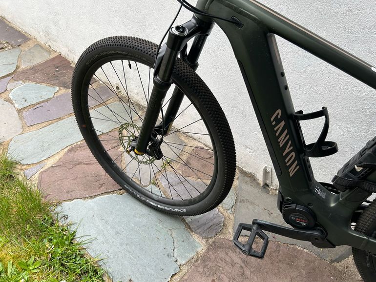 Used Canyon Pathlite:ON Shimano Deore XT 2021 Mountainbike, Green — image 3 of 11