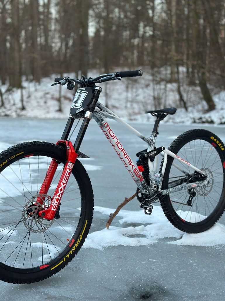 Used Mondraker Summum SRAM X5 2023 Mountainbike, Red — image 1 of 8