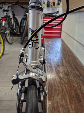 Used Eddy Merckx Eddy Merckx Custom Shimano Dura Ace 1998 Road & Gravel, Weiß — image 4 of 10