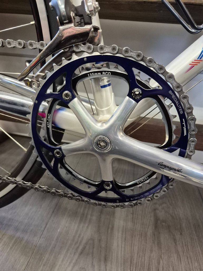 Used Eddy Merckx Eddy Merckx Custom Shimano Dura Ace 1998 Road & Gravel, Weiß — image 7 of 10