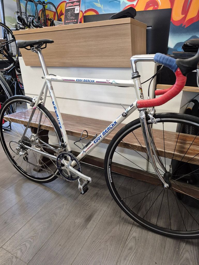 Used Eddy Merckx Eddy Merckx Custom Shimano Dura Ace 1998 Road & Gravel, Weiß — image 1 of 10
