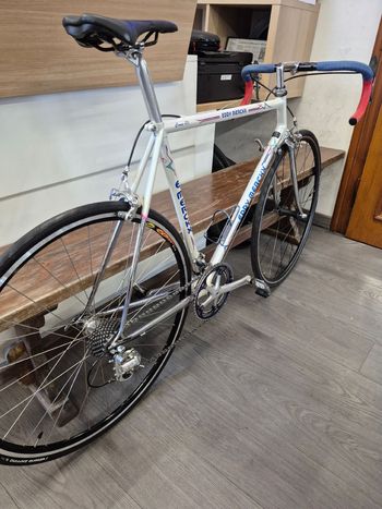 Used Eddy Merckx Eddy Merckx Custom Shimano Dura Ace 1998 Road & Gravel, Weiß — image 3 of 10