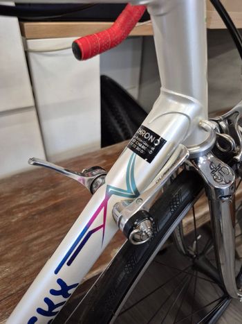 Used Eddy Merckx Eddy Merckx Custom Shimano Dura Ace 1998 Road & Gravel, Weiß — image 9 of 10