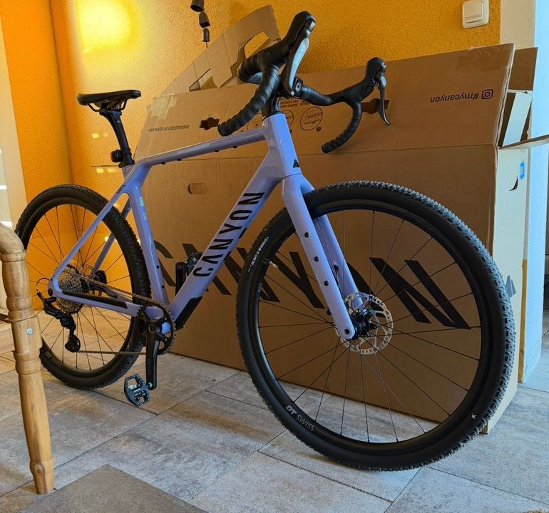 Used Canyon Grizl CF 7 2026 2026 Road & Gravel, Purple — image 1 of 3