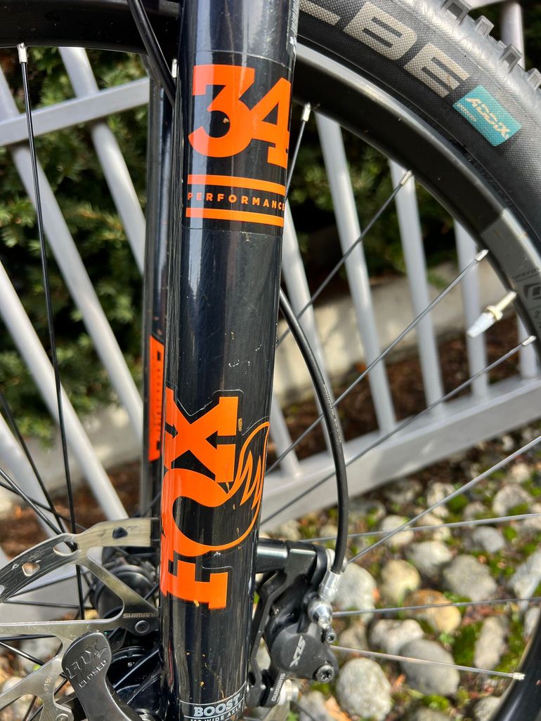 Used Scott Genius 930 2018 2018 Mountainbike, Orange, 29 — image 3 of 6