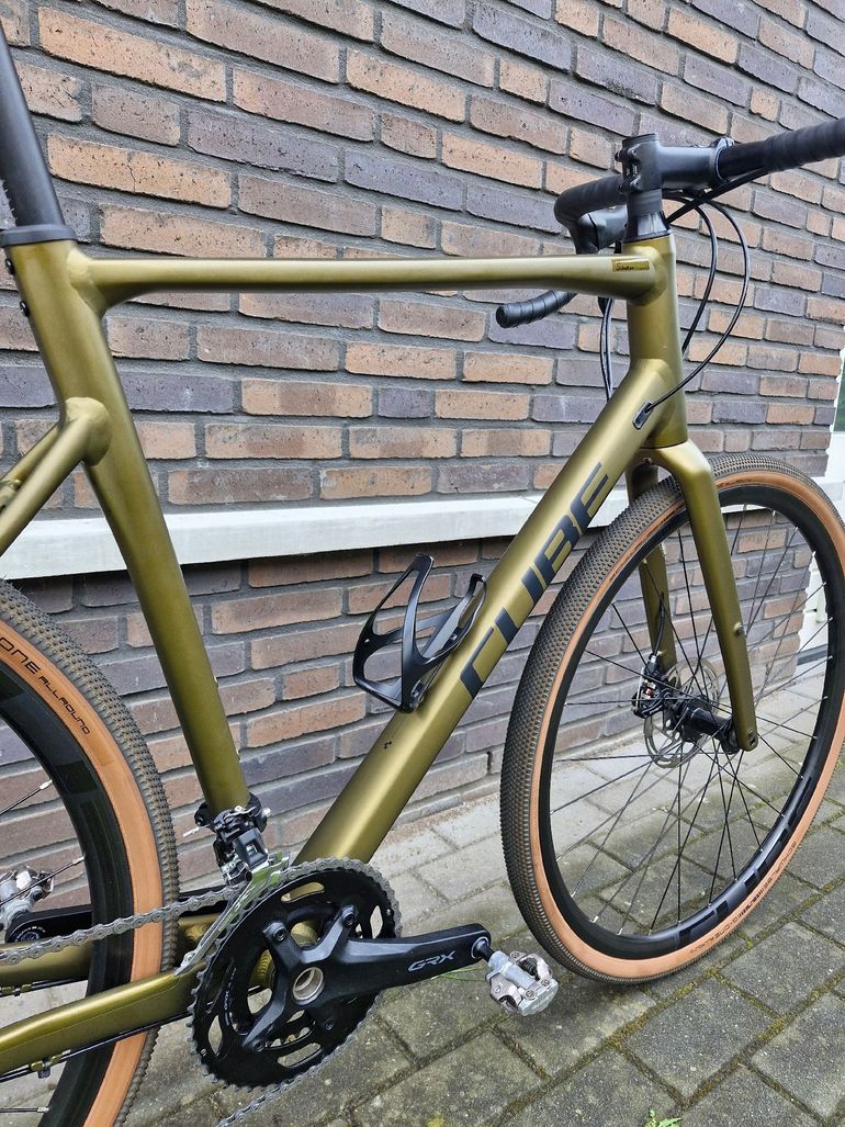 Used CUBE NUROAD PRO 2023 2023 Road & Gravel, Green — image 3 of 15