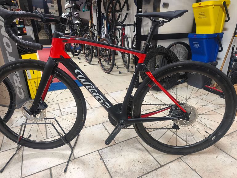 Used Wilier Cento10NDR SHIMANO ULTEGRA DI2 R8070 2021 2021 Road & Gravel, Red — image 3 of 10