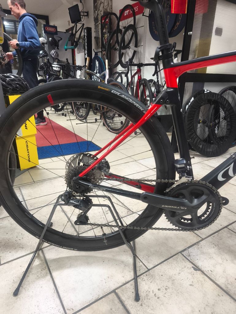 Used Wilier Cento10NDR SHIMANO ULTEGRA DI2 R8070 2021 2021 Road & Gravel, Red — image 4 of 10