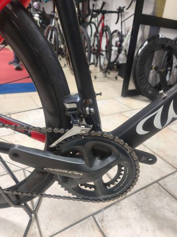 Used Wilier Cento10NDR SHIMANO ULTEGRA DI2 R8070 2021 2021 Road & Gravel, Red — image 6 of 10