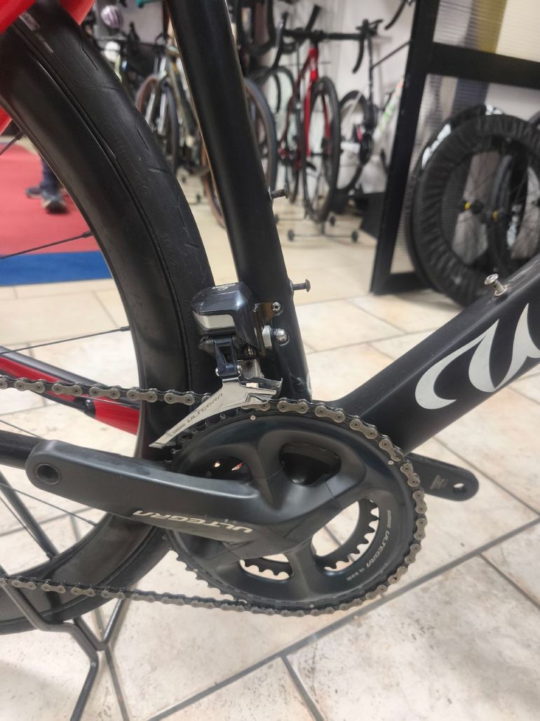 Used Wilier Cento10NDR SHIMANO ULTEGRA DI2 R8070 2021 2021 Road & Gravel, Red — image 6 of 10