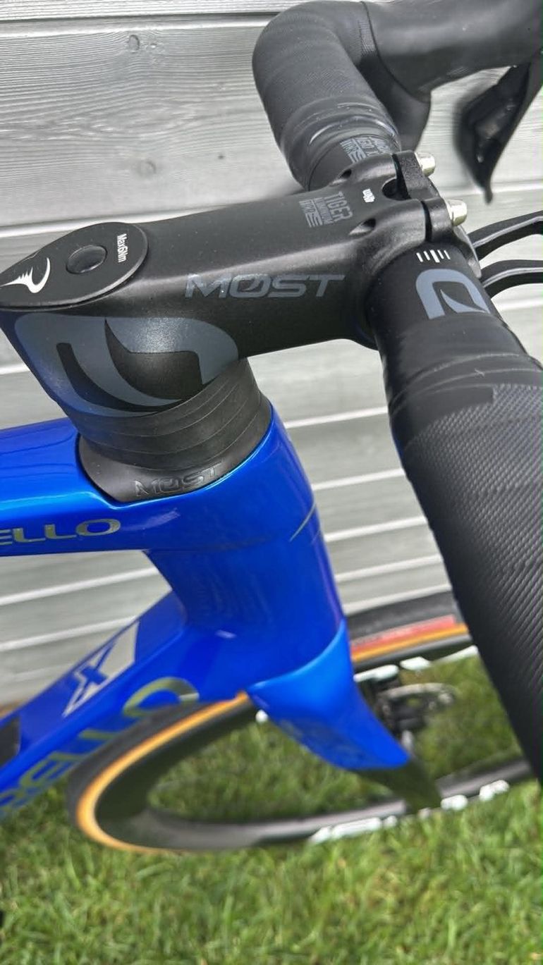 Used Pinarello X9 Shimano Ultegra DI2-2025 Met Dura Ace Cranktsel 54-40 2025 Road & Gravel, Blue — image 4 of 11