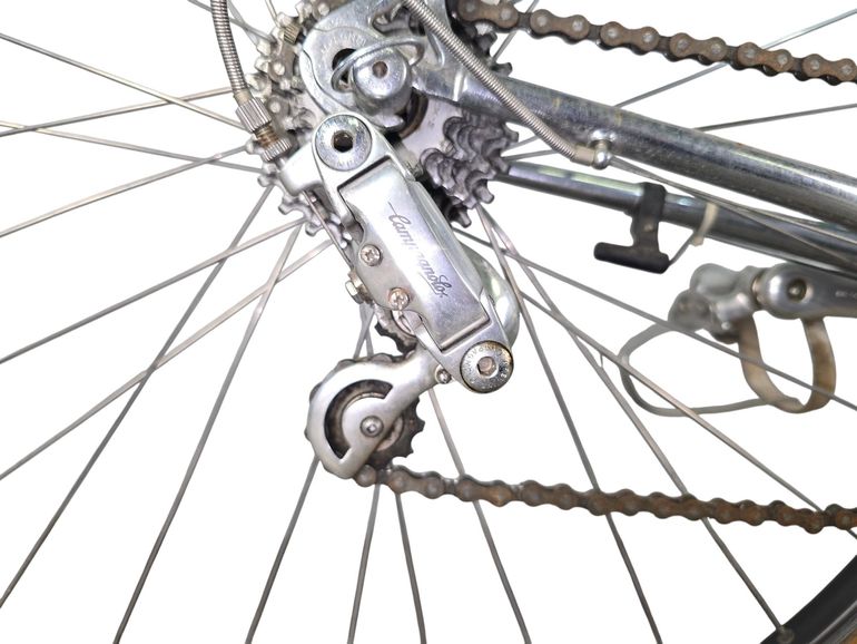 Used Francesco Moser Competizione Campagnolo Delta 1980 Road & Gravel, Blue — image 45 of 50