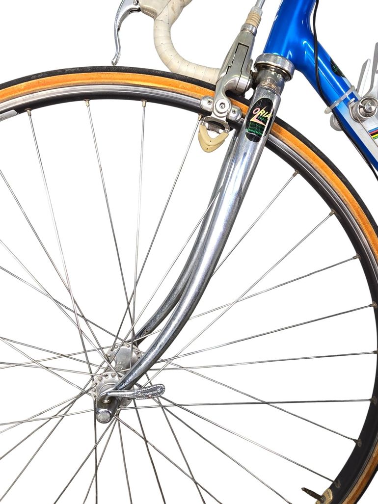 Used Francesco Moser Competizione Campagnolo Delta 1980 Road & Gravel, Blue — image 16 of 50