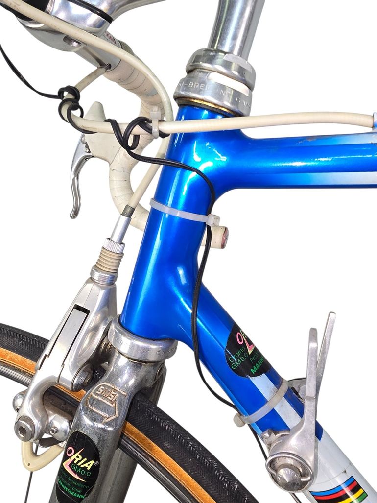 Used Francesco Moser Competizione Campagnolo Delta 1980 Road & Gravel, Blue — image 15 of 50
