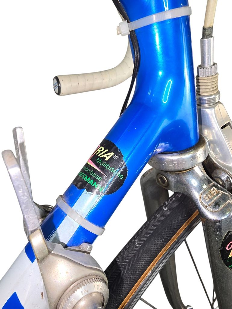 Used Francesco Moser Competizione Campagnolo Delta 1980 Road & Gravel, Blue — image 42 of 50