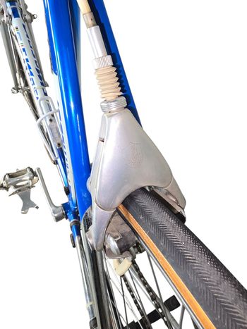 Used Francesco Moser Competizione Campagnolo Delta 1980 Road & Gravel, Blue — image 30 of 50