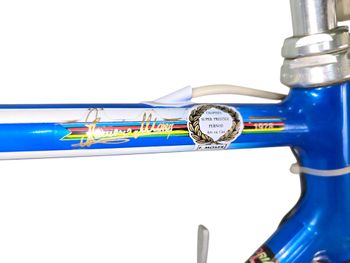 Used Francesco Moser Competizione Campagnolo Delta 1980 Road & Gravel, Blue — image 34 of 50