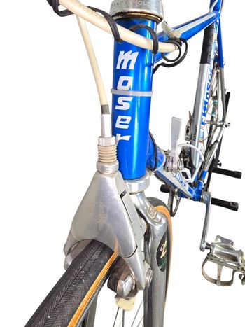 Used Francesco Moser Competizione Campagnolo Delta 1980 Road & Gravel, Blue — image 26 of 50