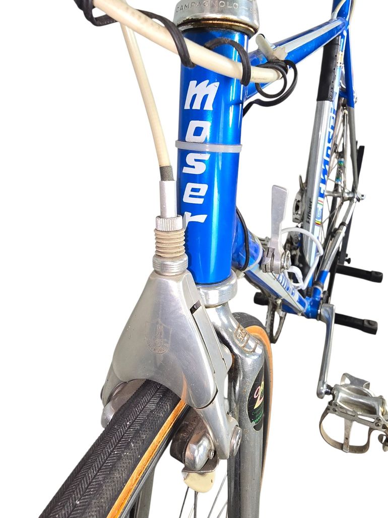 Used Francesco Moser Competizione Campagnolo Delta 1980 Road & Gravel, Blue — image 26 of 50