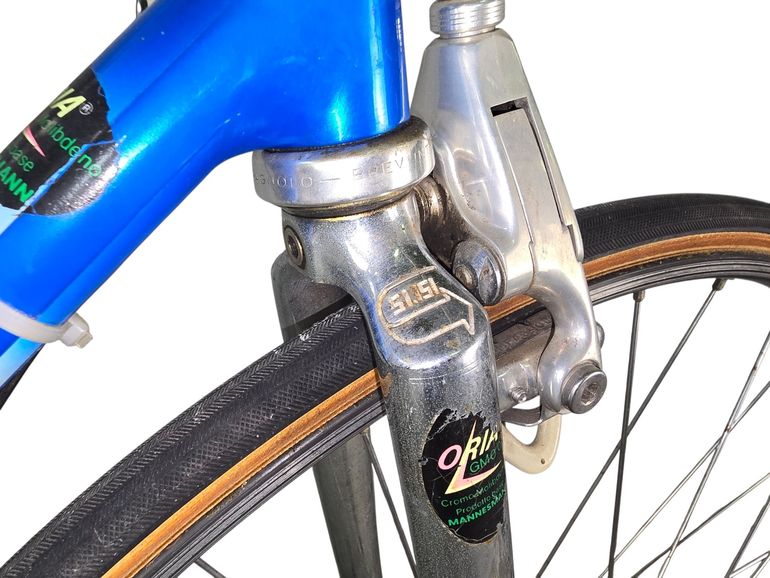 Used Francesco Moser Competizione Campagnolo Delta 1980 Road & Gravel, Blue — image 36 of 50