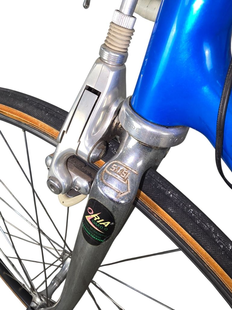 Used Francesco Moser Competizione Campagnolo Delta 1980 Road & Gravel, Blue — image 17 of 50