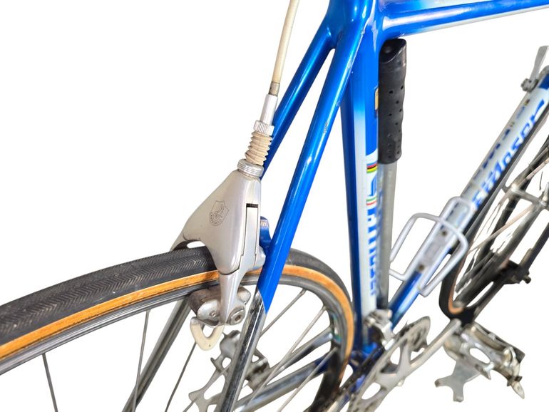 Used Francesco Moser Competizione Campagnolo Delta 1980 Road & Gravel, Blue — image 50 of 50