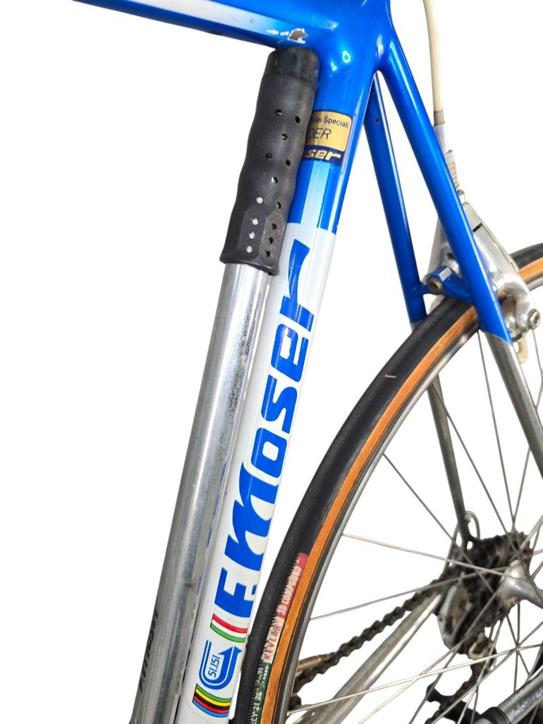 Used Francesco Moser Competizione Campagnolo Delta 1980 Road & Gravel, Blue — image 12 of 50