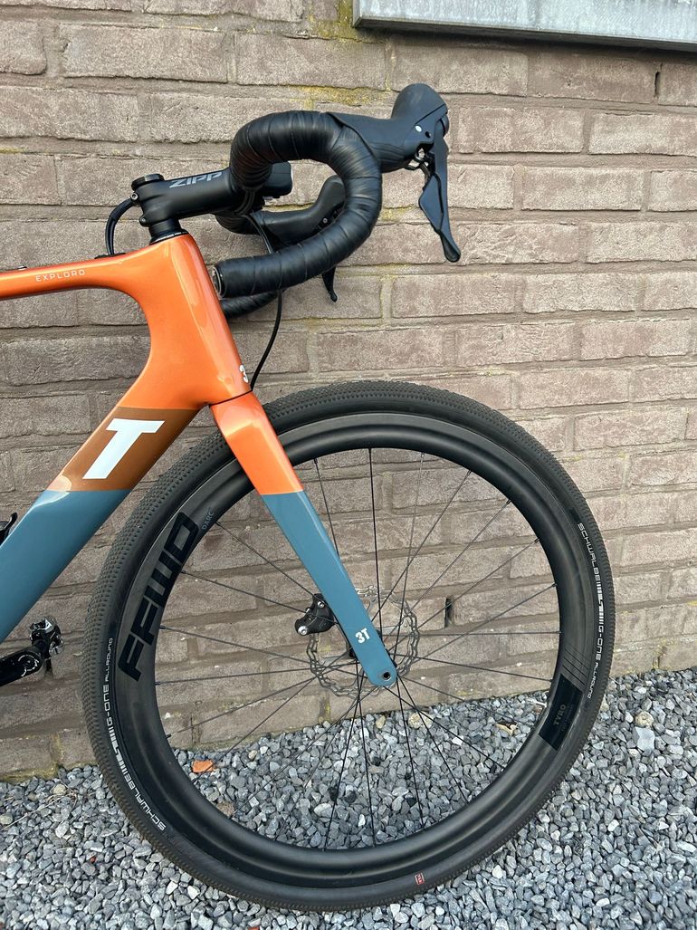 Used 3T Exploro RACE GRX 2X 2022 2022 Road & Gravel, Orange — image 5 of 6