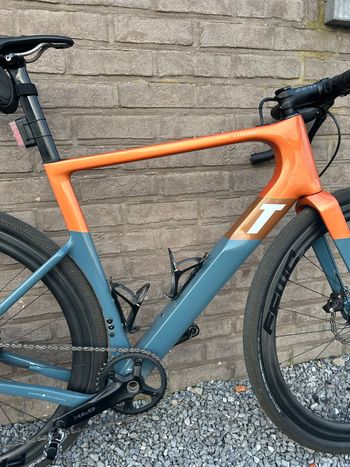 Used 3T Exploro RACE GRX 2X 2022 2022 Road & Gravel, Orange — image 2 of 6