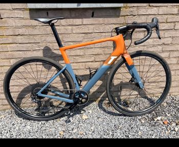 Used 3T Exploro RACE GRX 2X 2022 2022 Road & Gravel, Orange — image 2 of 3