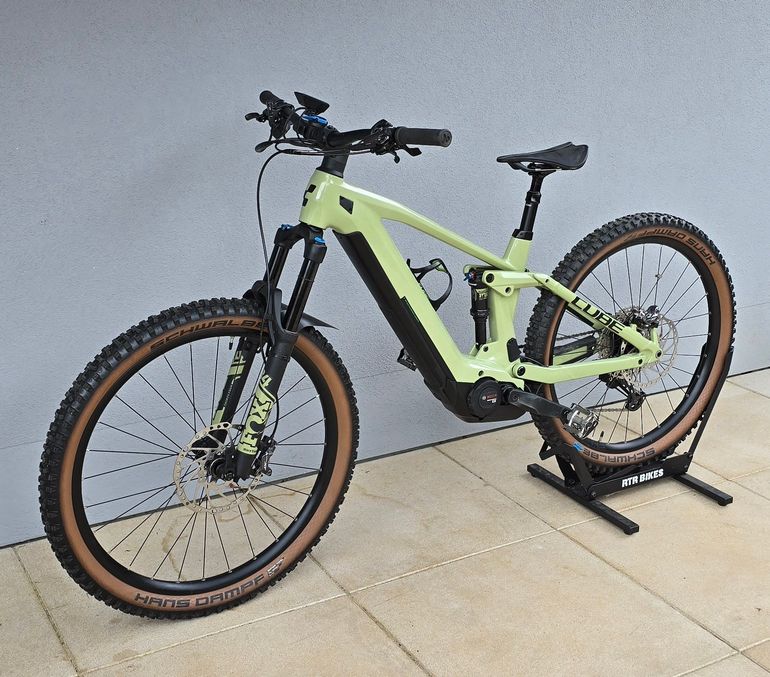 Used CUBE STEREO HYBRID 140 HPC SL 625 2022 Mountainbike, Green — image 3 of 8