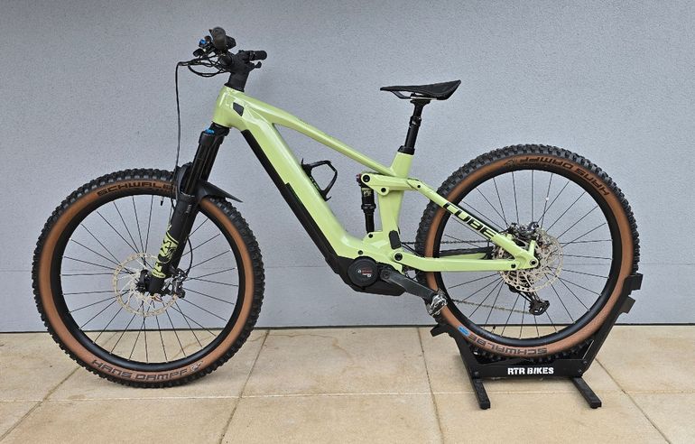 Used CUBE STEREO HYBRID 140 HPC SL 625 2022 Mountainbike, Green — image 2 of 8