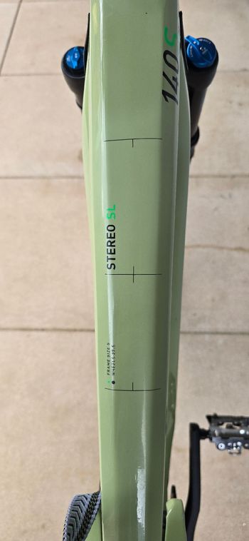 Used CUBE STEREO HYBRID 140 HPC SL 625 2022 Mountainbike, Green — image 8 of 8